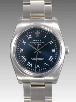 国内発送後払いロレックス エアキング 114200 ブルー 機械 時計   n級品 超スーパーコピーブランド安全必ず届く信用できるサイト